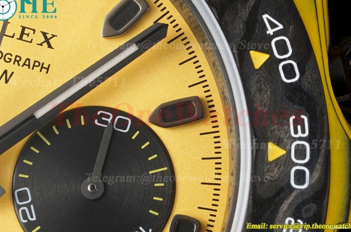 DIWF 40mm FC Yellow A7750 Diw NY Dial Daytona 0202